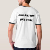 We never fear tシャツ (裏面)