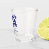 We Out Here Trippin Funny Trip Family Vacation ショットグラス (右)