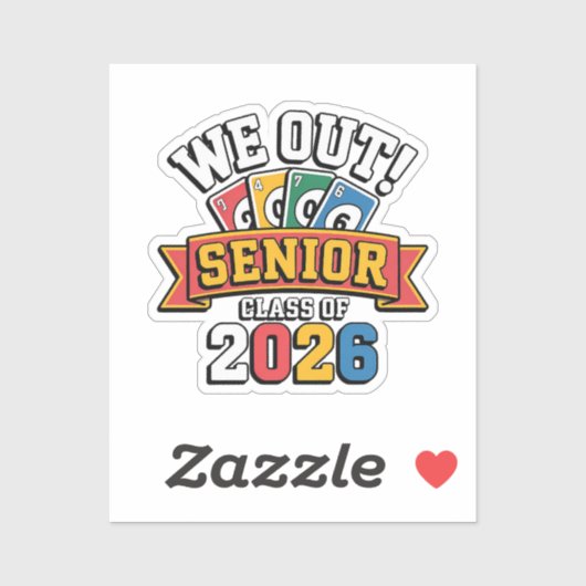 We Out Senior Class Of 2026 シール (シート)