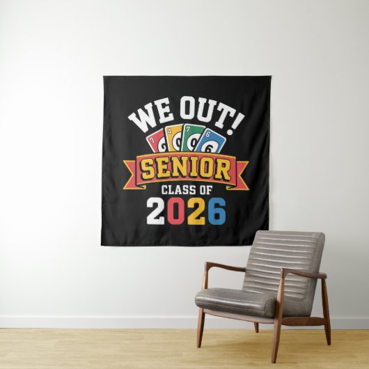We Out Senior Class Of 2026 タペストリー (インサイチュ)