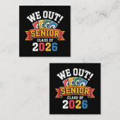 We Out Senior Class Of 2026 ノートカード (正面/裏面)