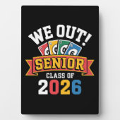 We Out Senior Class Of 2026 フォトプラーク (正面)