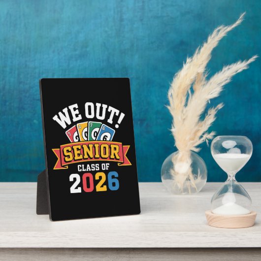 We Out Senior Class Of 2026 フォトプラーク (側面)