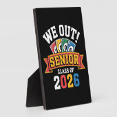 We Out Senior Class Of 2026 フォトプラーク (側面)