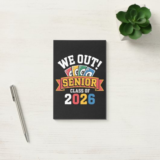 We Out Senior Class Of 2026 ポストイット (オフィス)