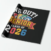 We Out Senior Class Of 2026 ラッピングペーパー (アンロールド)