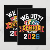 We Out Senior Class Of 2026 案内状 (正面/裏面)