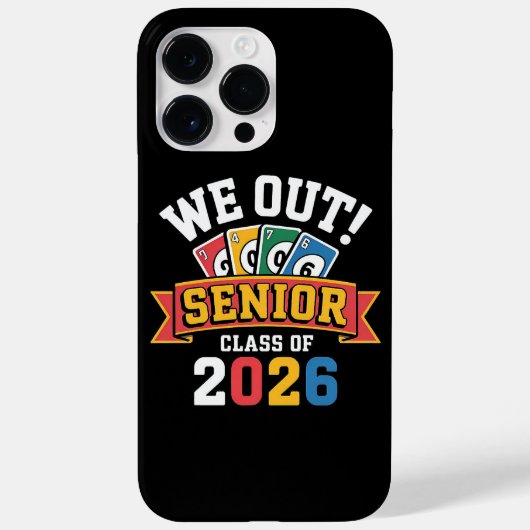 We Out Senior Class Of 2026 Case-Mate iPhoneケース (裏面)