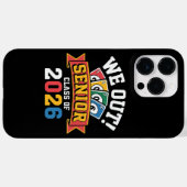 We Out Senior Class Of 2026 Case-Mate iPhoneケース (裏面 (横))
