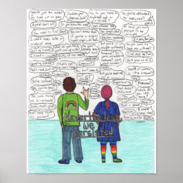 We Persisted (Bisexual) 11x14 ポスター