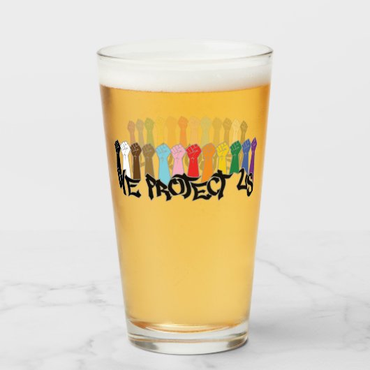 We Protect Us タンブラーグラス (ドリンク正面)