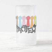 We Protect Us フロストグラスビールジョッキ (中央)