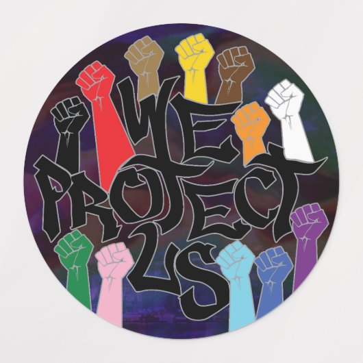 We Protect Us ラベル (デザイン2)