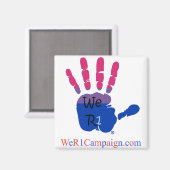 We R1両性手磁石 マグネット (正面/裏面)