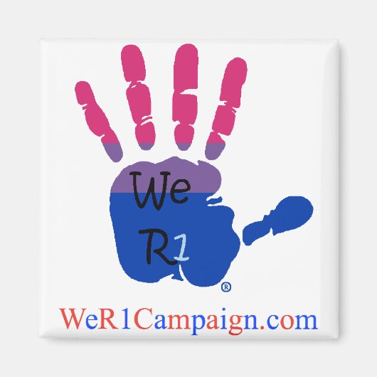 We R1両性手磁石 マグネット (正面)