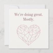 We’re Doing Great. Mostly シーズンカード (正面)