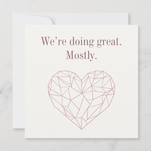 We’re Doing Great. Mostly シーズンカード (正面)