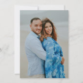 We’re Eloping Photo Announcement Invitation 招待状 (裏面)