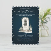 We’re Moving In! New Home Housewarming Invitation 招待状 (スタンド正面)