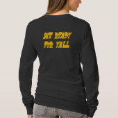 We Ready Women's Long-Sleeve Tee Tシャツ (裏面)