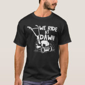 We Ride At Dawn - Lawn Mower Tシャツ (正面)