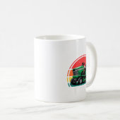 We Ride At Dawn Riding Lawn Mower Toddler Funny Mo コーヒーマグカップ (正面右)