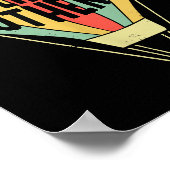 We Rise By Lifting Others Funny Air Balloon Motiva ポスター (角)