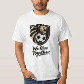 We Rise Together – Strength in Unity (Men’s Value Tシャツ (正面)