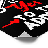 We Said Yes To The Address New House Funny New Hom ポスター (角)