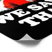 We Saw That! Santa And Jesus Are Always Watching C ポスター (角)