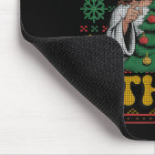 We Saw That Santa Jesus Kids Matching Parents Ugly マウスパッド (コーナー)