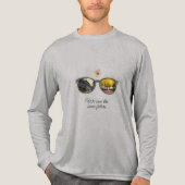 We saw the same future トライブレンドTシャツ (正面)