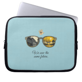 We saw the same future ラップトップスリーブ