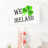 We Shamrock Ireland bk (h) bnrcnt 横断幕 (インサイチュ)