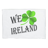 We Shamrock Ireland bk pccnt 枕カバー (正面)