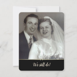 We Still Doの結婚誓い更新写真フレーム 招待状