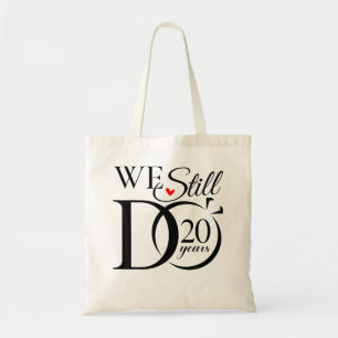 We Still Do 20 Years Funny Couple 20Th Wedding Ann トートバッグ