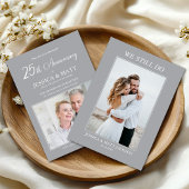 We Still Do 25th Wedding Anniversary Celebration 招待状