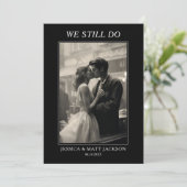 We Still Do 50th Wedding Anniversary Celebration 招待状 (スタンド正面)