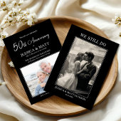 We Still Do 50th Wedding Anniversary Celebration 招待状