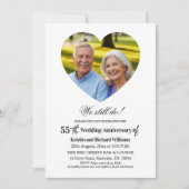 We Still Do 55th Wedding Anniversary Photo 招待状 (正面)