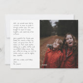 We Survived 2025 Funny Holiday Photo Card シーズンカード (裏面)