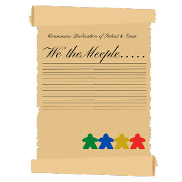 We The Melプルおもしろい文字宣言スクロールイメージ Tシャツ