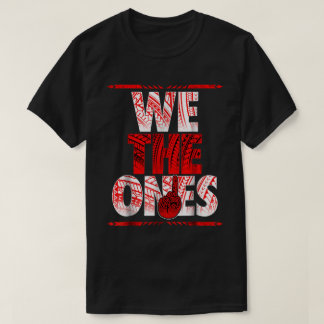 We The Ones | 存在感のある部族風レッドデザイン Tシャツ
