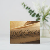 We The Peopleはがき ポストカード (スタンド正面)