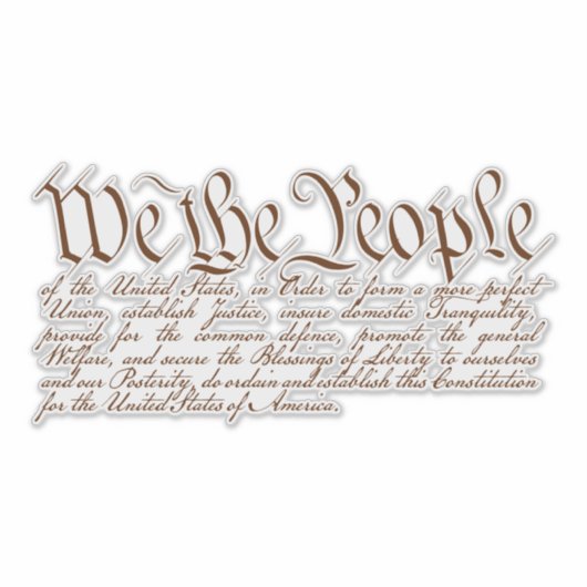 We the People シール (正面)