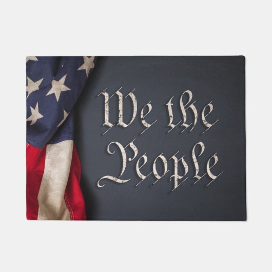 We the People ドアマット (正面)