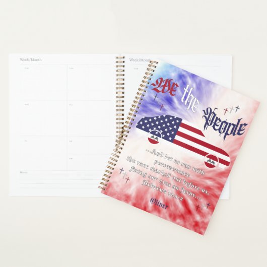 We the People プランナー手帳 (ディスプレー)