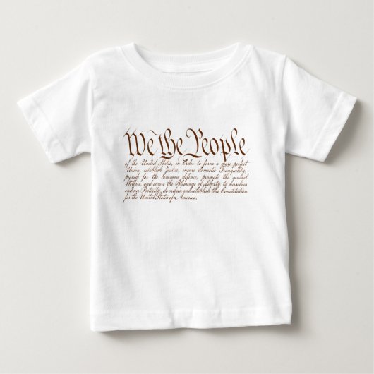 We the People ベビーTシャツ (正面)