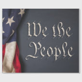 We the People ラッピングペーパー (フラット)